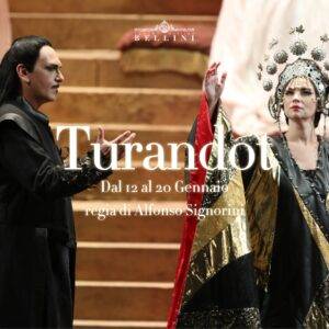 La bellissima Turandot fa la sua apparizione