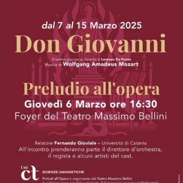 Preludio all’opera –  Don Giovanni